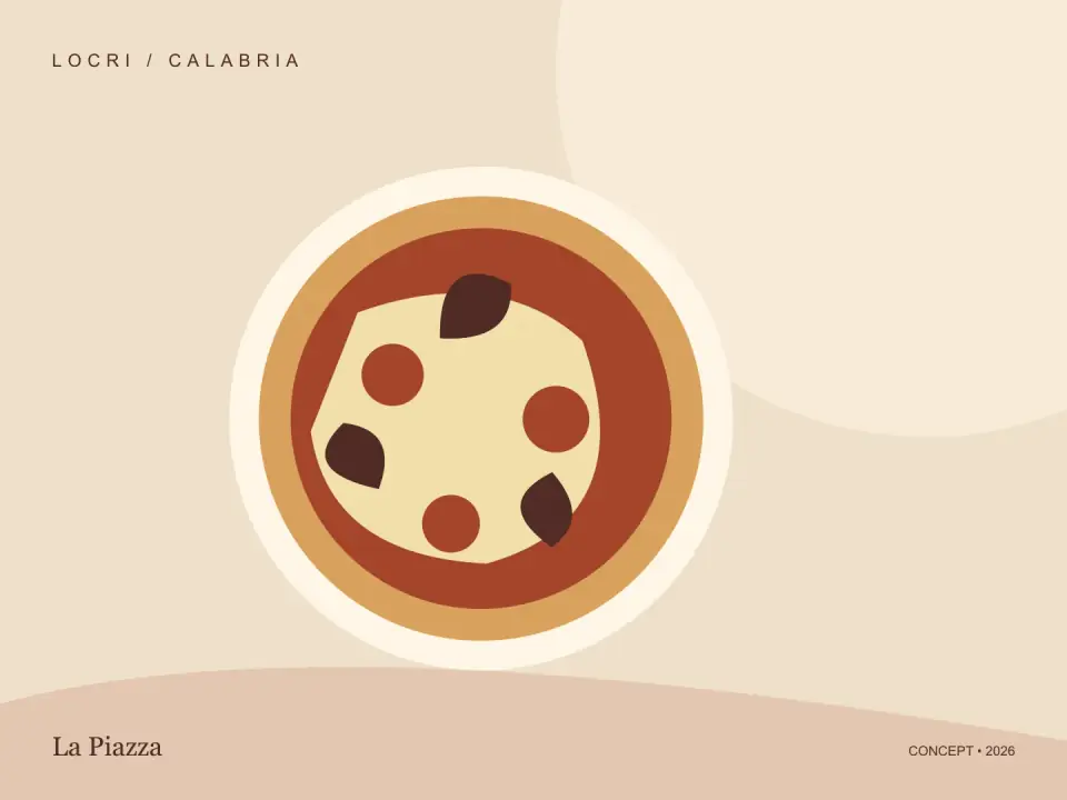 Illustrazione originale per la demo di La Piazza